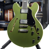 2021 Colling I-35 LC AGED Olive Drab Green - Custom Inlays, ThroBak SLE101 Plus MXV Humbuckers