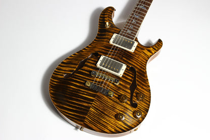 2024 PRS Wood Library McCarty 594 Hollowbody II Brazilian Rosewood Yellow Tiger 10 Top