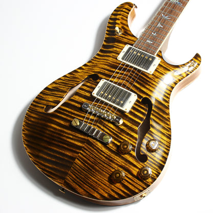 2024 PRS Wood Library McCarty 594 Hollowbody II Brazilian Rosewood Yellow Tiger 10 Top