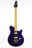 2000 Ernie Ball Music Man USA Axis Trans Purple Electric Guitar | Matching Headstock, Floyd Rose Tremolo, EVH Eddie Van Halen