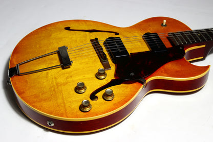 1964 Gibson ES-125TDC Dual P90 Pickups Thinline Vintage Hollowbody Guitar George Thoroughgood