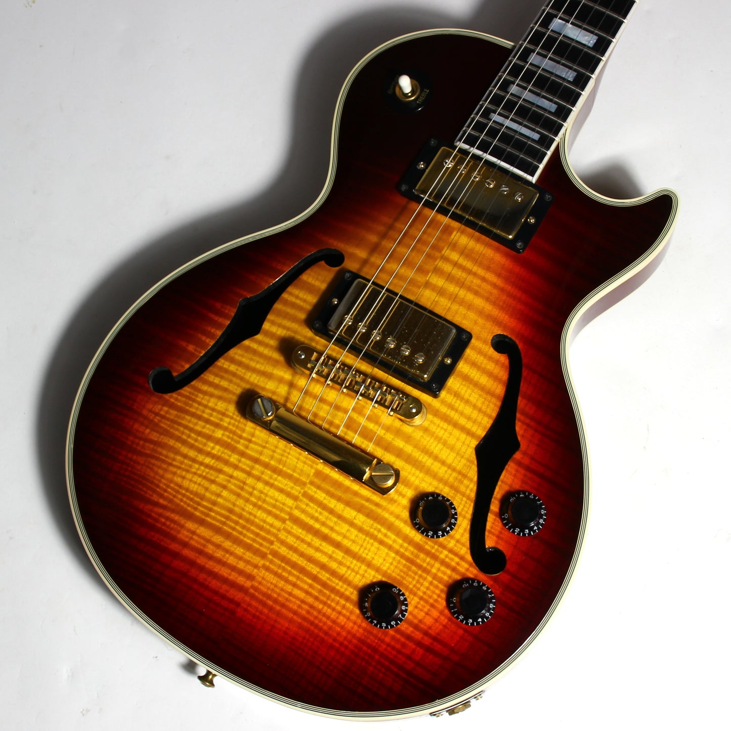 1999 Gibson Custom Shop Les Paul Florentine Custom Flametop with F-Holes