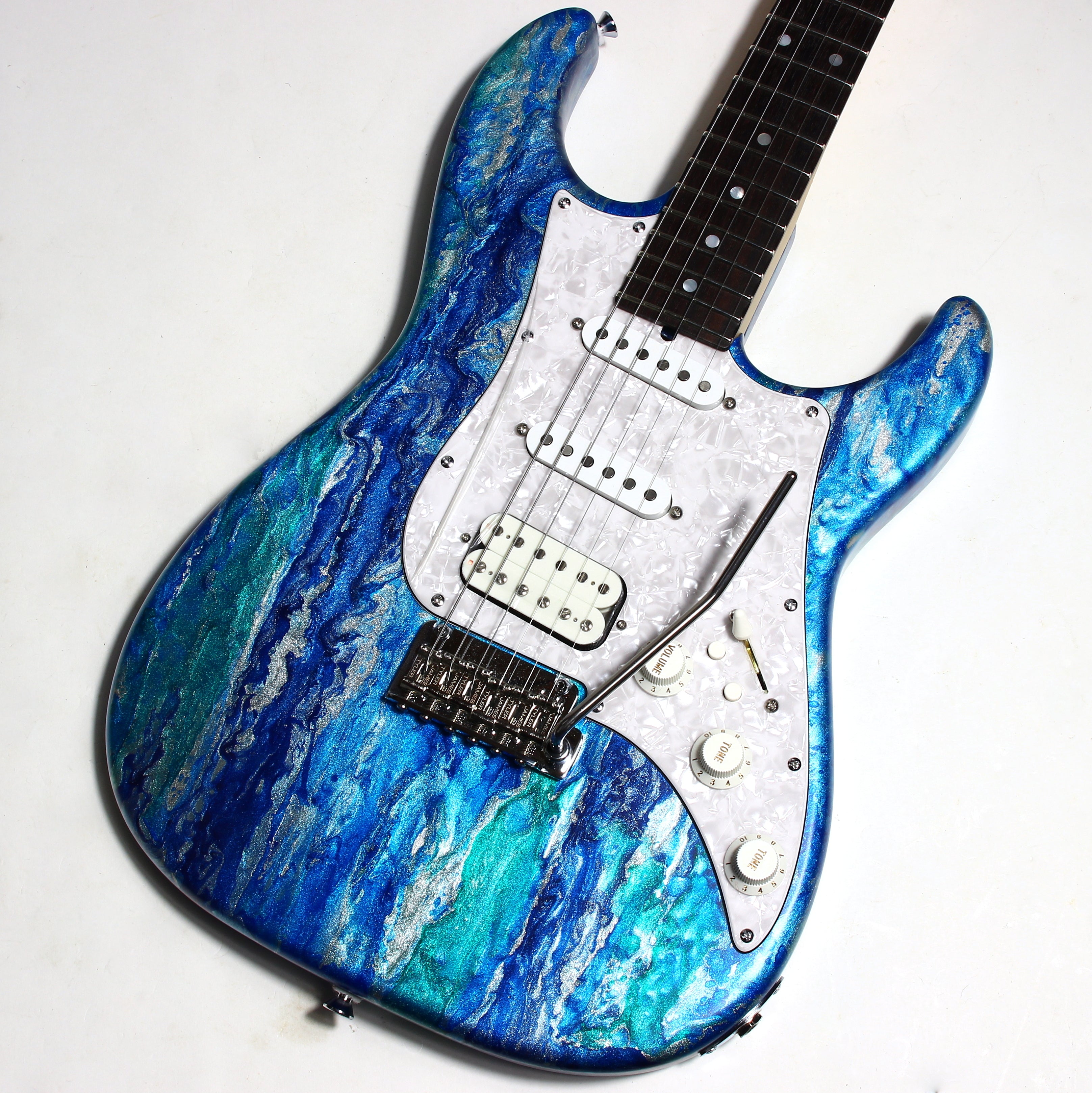 2025 James Tyler USA Studio Elite HD P Arctic Shmear | Super Strat