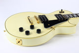 1990 Orville LPC-75 White Les Paul Custom Electric Guitar | MIJ Made in Japan, Original White Finish
