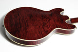2023 Collings i35 LC Premium OXBLOOD Electric Guitar | Throbak Humbuckers, Semi-Hollow Body,  Finish