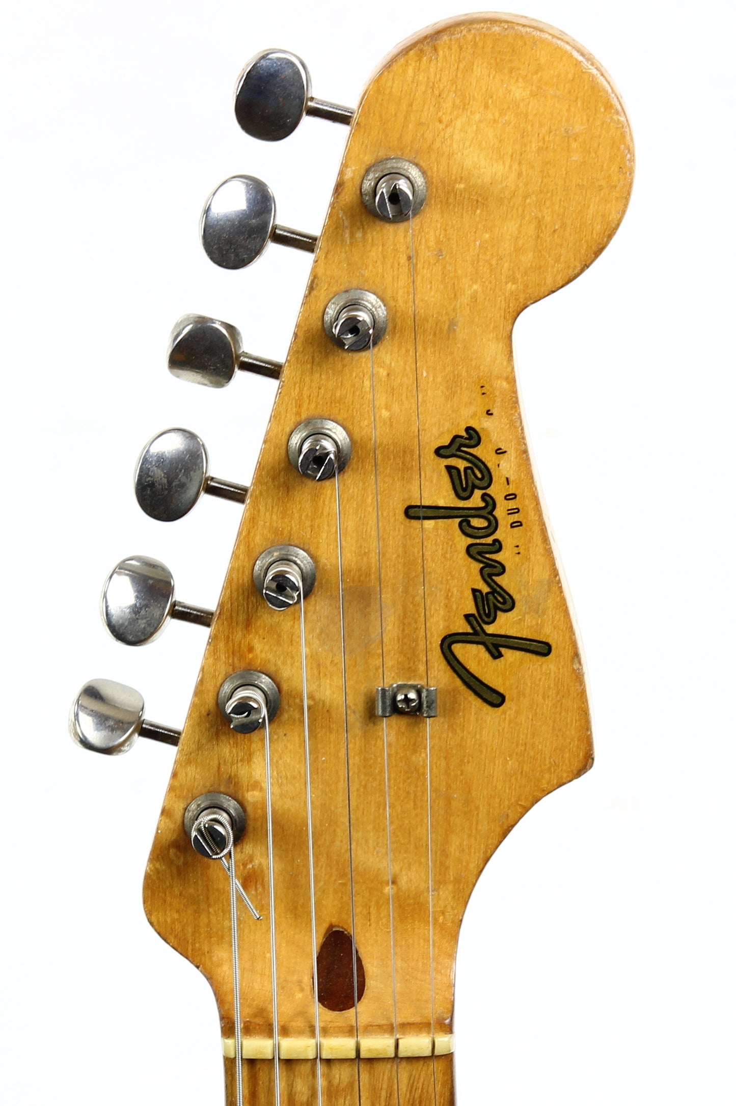 1957 Fender Duo Sonic Vintage Guitar w Original Case | Birdseye Maple Neck!