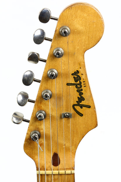 1957 Fender Duo Sonic Vintage Guitar w Original Case | Birdseye Maple Neck!