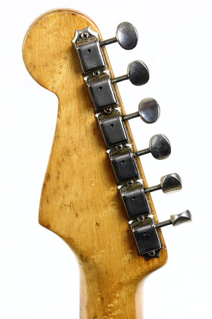 1957 Fender Duo Sonic Vintage Guitar w Original Case | Birdseye Maple Neck!