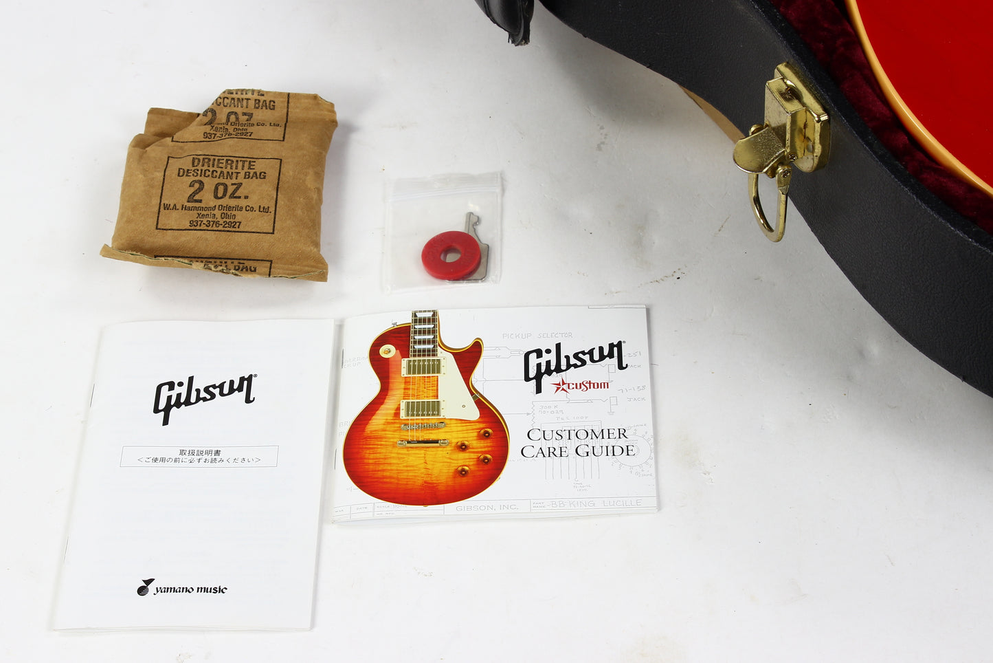 2005 Gibson Custom Shop 1957 Les Paul Standard '57 R7 Sweet Cherry Red w Factory Bigsby LUCY VIBES Eric Clapton George Harrison