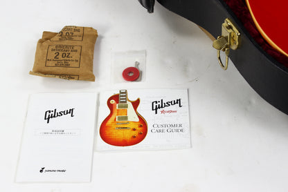 2005 Gibson Custom Shop 1957 Les Paul Standard '57 R7 Sweet Cherry Red w Factory Bigsby LUCY VIBES Eric Clapton George Harrison