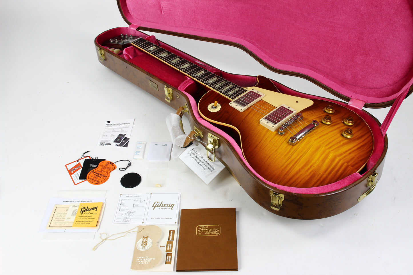 2023 Gibson Custom Shop 1959 Les Paul Standard Reissue R9 59 KILLER TOP! Iced Tea Sunburst