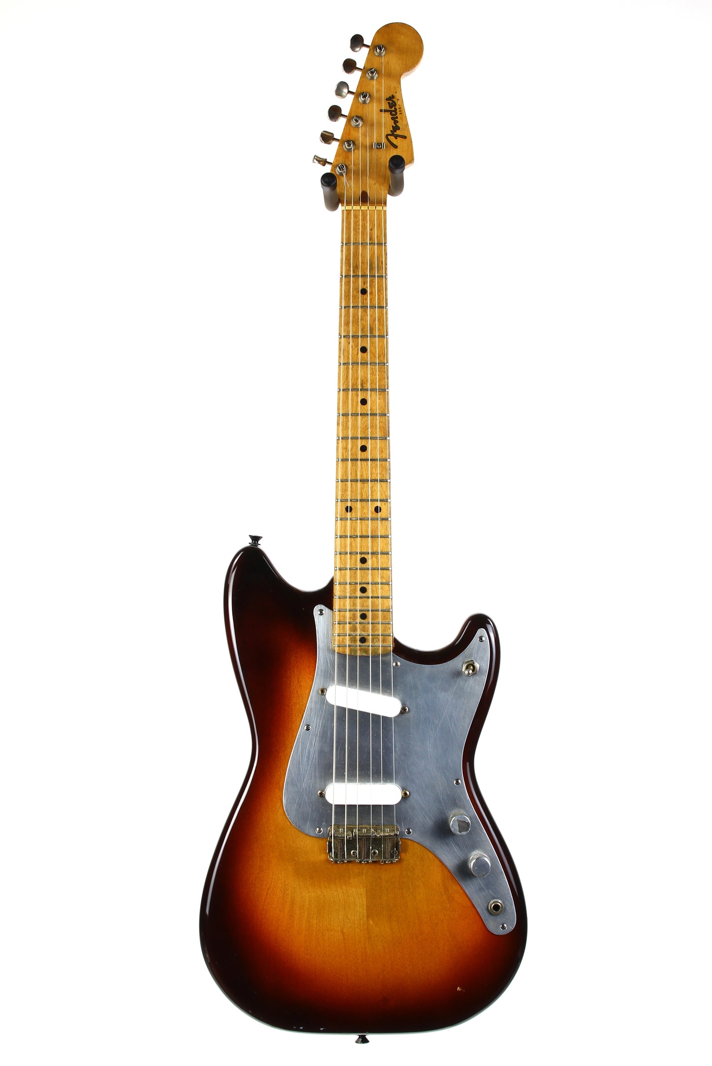 1957 Fender Duo Sonic Vintage Guitar w Original Case | Birdseye Maple Neck!