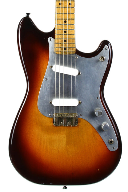 1957 Fender Duo Sonic Vintage Guitar w Original Case | Birdseye Maple Neck!