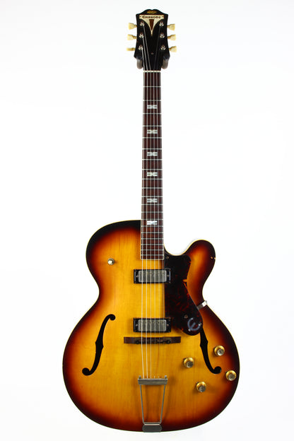 1961 Epiphone E312T Zephyr Regent w PAF Mini Humbuckers Vintage Gibson Case Thinline Hollowbody Guitar
