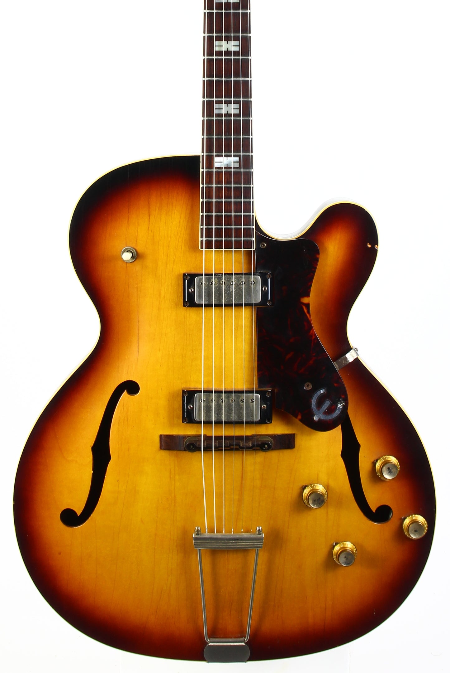 1961 Epiphone E312T Zephyr Regent w PAF Mini Humbuckers Vintage Gibson Case Thinline Hollowbody Guitar
