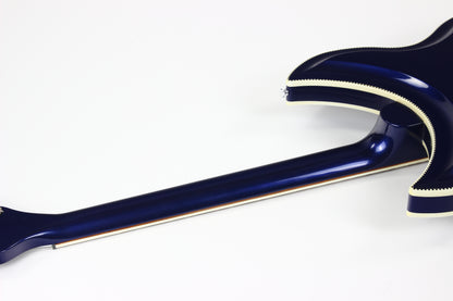2016 Rickenbacker 381 V69 Midnight Blue MID Checkerboard Binding