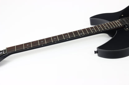 2016 Rickenbacker 360 Noir Limited Edition Matte Black Checkerboard Binding