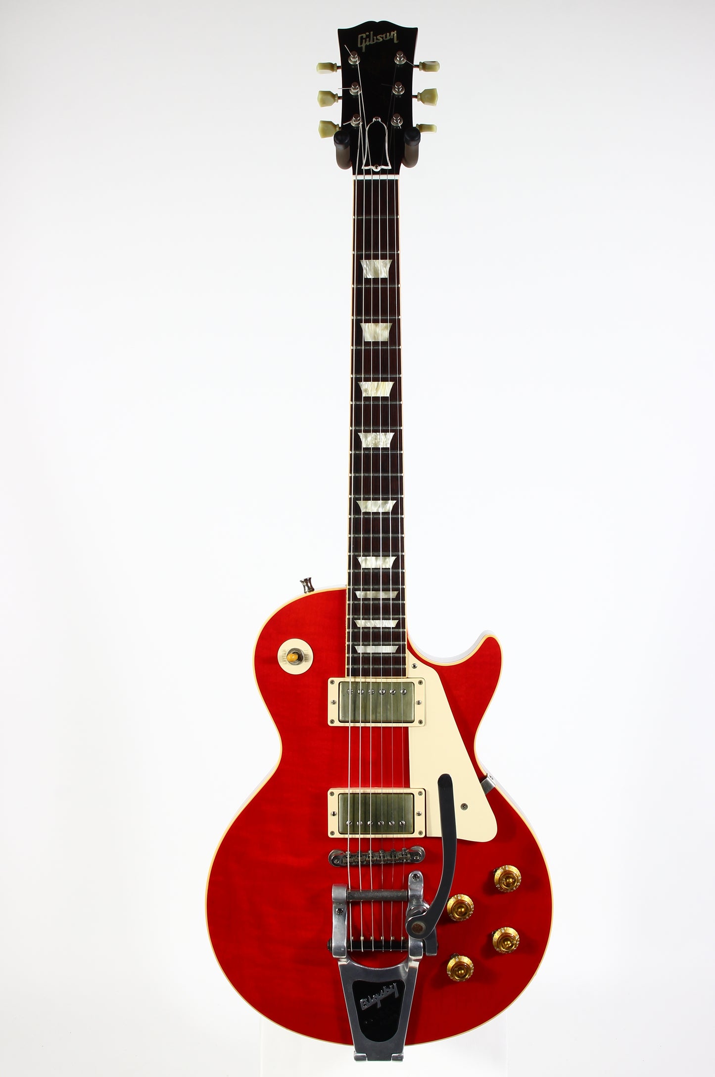 2005 Gibson Custom Shop 1957 Les Paul Standard '57 R7 Sweet Cherry Red w Factory Bigsby LUCY VIBES Eric Clapton George Harrison
