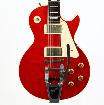 2005 Gibson Custom Shop 1957 Les Paul Standard '57 R7 Sweet Cherry Red w Factory Bigsby LUCY VIBES Eric Clapton George Harrison
