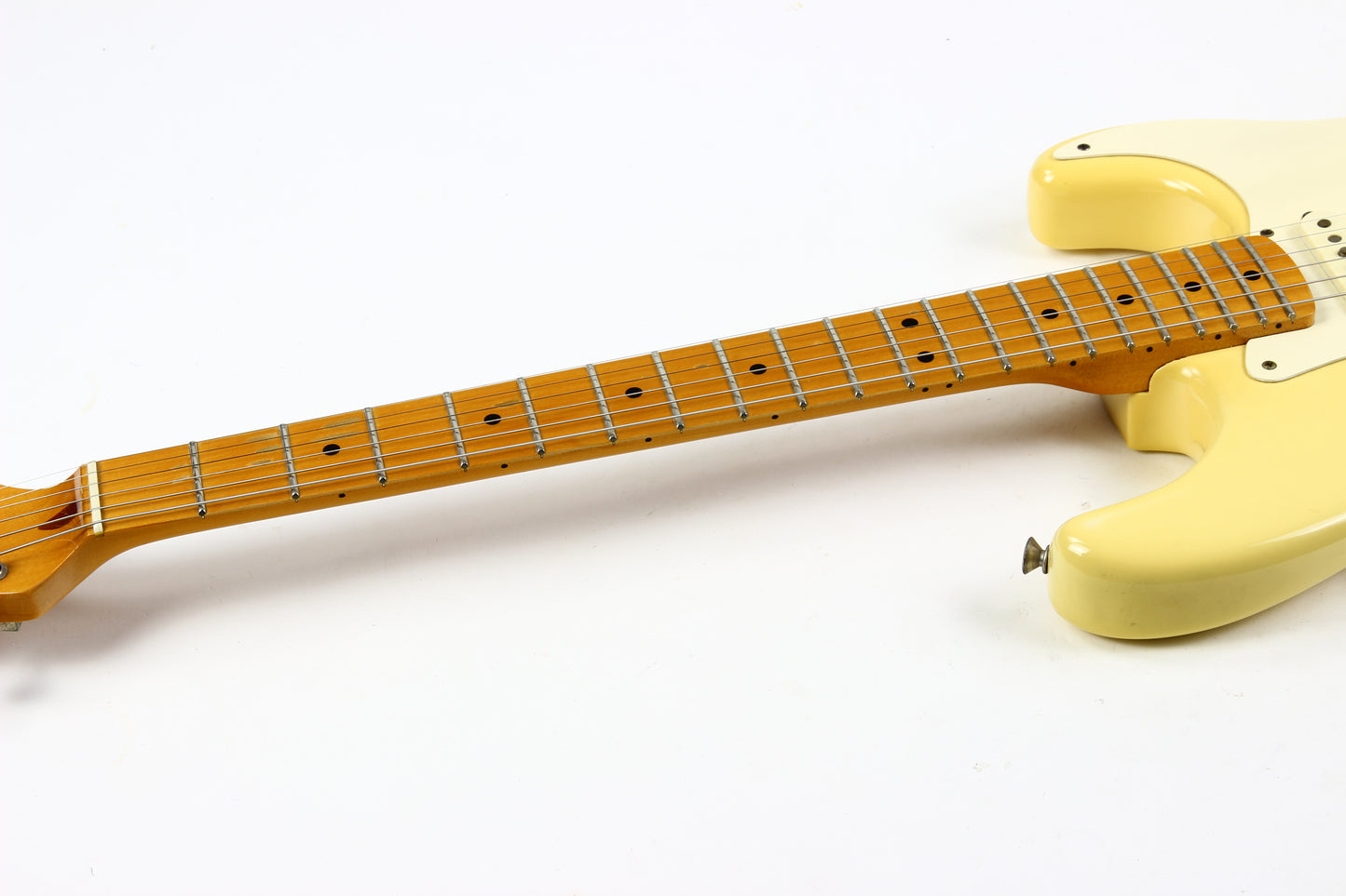 1982 Fender '57 American Vintage Reissue Fullerton Stratocaster 1957 Olympic White RED BOBBIN PICKUPS Very Early RI! AVRI