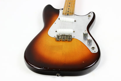 1957 Fender Duo Sonic Vintage Guitar w Original Case | Birdseye Maple Neck!