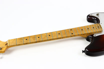 1957 Fender Duo Sonic Vintage Guitar w Original Case | Birdseye Maple Neck!