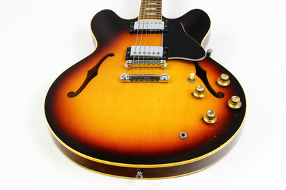1967 Gibson ES-335 TD Sunburst Vintage Guitar Stoptail | Pat # Sticker Pickups Pre-T-Top!