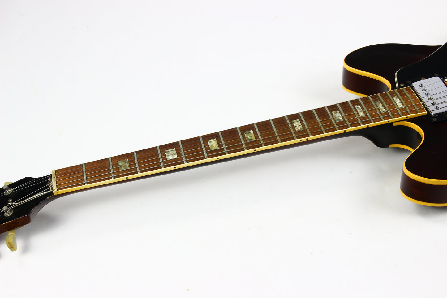 1967 Gibson ES-335 TD Sunburst Vintage Guitar Stoptail | Pat # Sticker Pickups Pre-T-Top!
