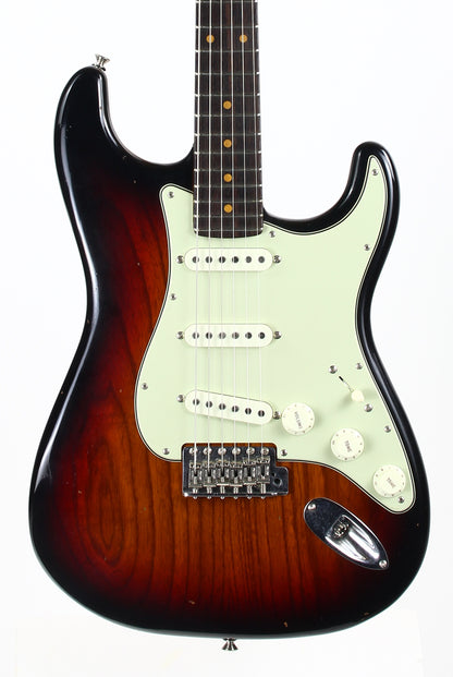 2020 Fender Custom Shop Dealer Select GT11 Stratocaster Journeyman Relic Sunburst Flamed Neck