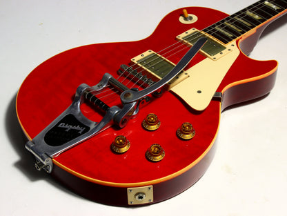 2005 Gibson Custom Shop 1957 Les Paul Standard '57 R7 Sweet Cherry Red w Factory Bigsby LUCY VIBES Eric Clapton George Harrison
