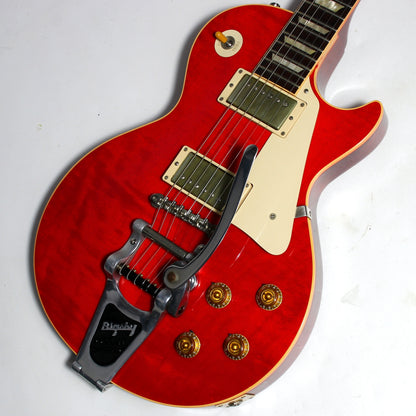 2005 Gibson Custom Shop 1957 Les Paul Standard '57 R7 Sweet Cherry Red w Factory Bigsby LUCY VIBES Eric Clapton George Harrison
