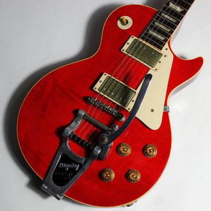 2005 Gibson Custom Shop 1957 Les Paul Standard '57 R7 Sweet Cherry Red w Factory Bigsby LUCY VIBES Eric Clapton George Harrison