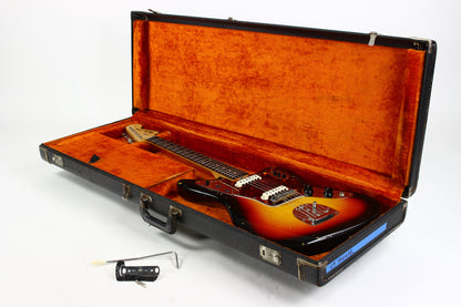 1963 Fender Jaguar Sunburst w Original Case | Pre-CBS Offset CLEAN Vintage Guitar