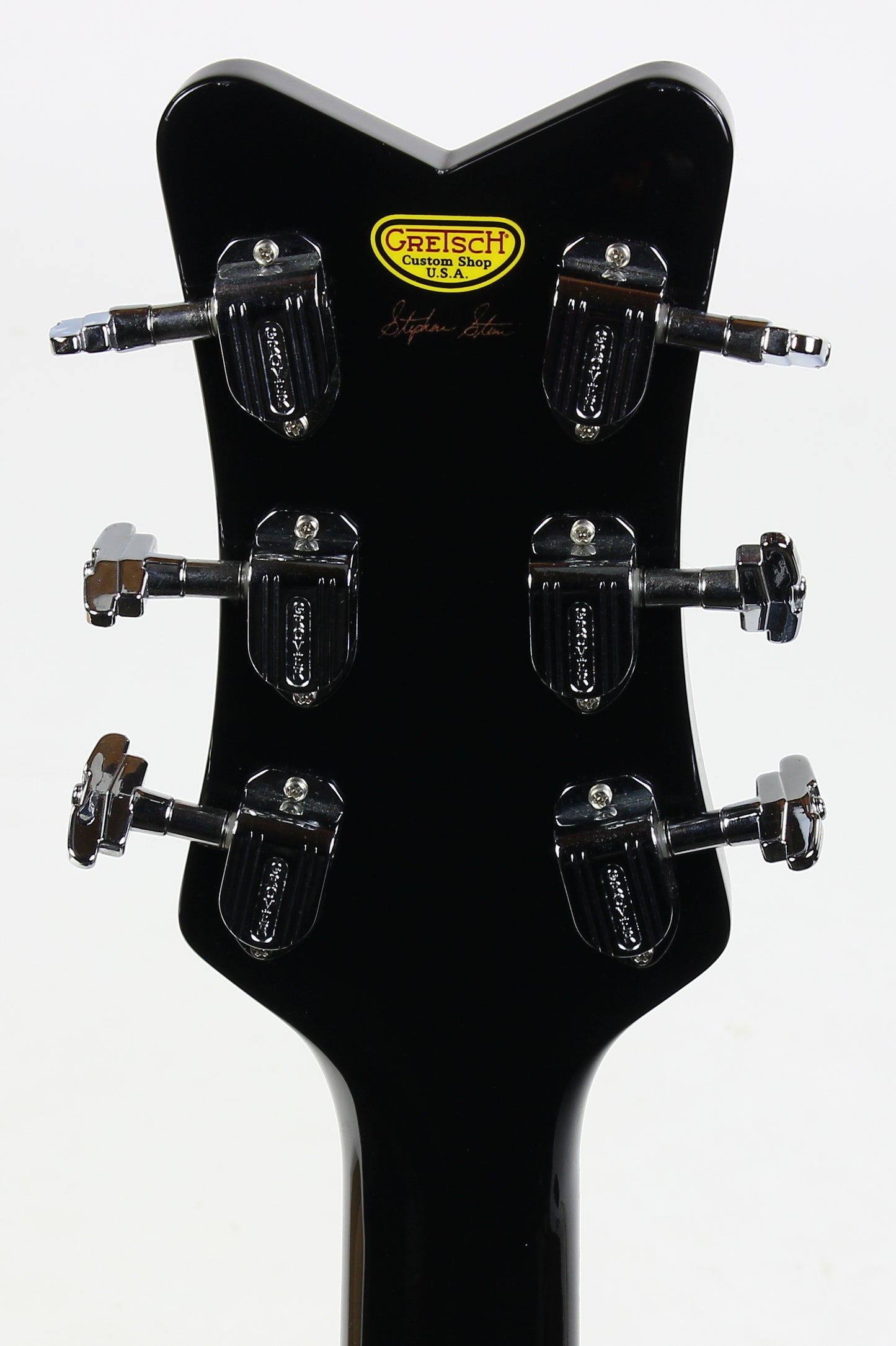 2015 Gretsch USA Custom Shop STEPHEN STERN G6136-CS DC Double Cut White Falcon Turquoise Sparkle 3-Pickup ONE-OFF!