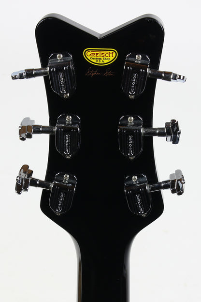 2015 Gretsch USA Custom Shop STEPHEN STERN G6136-CS DC Double Cut White Falcon Turquoise Sparkle 3-Pickup ONE-OFF!