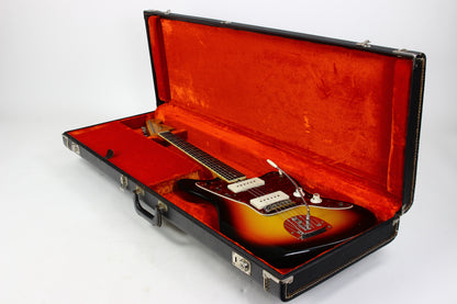 1966 Fender Jazzmaster Sunburst w Original Case CLEAN Vintage Guitar Dots and Bound!