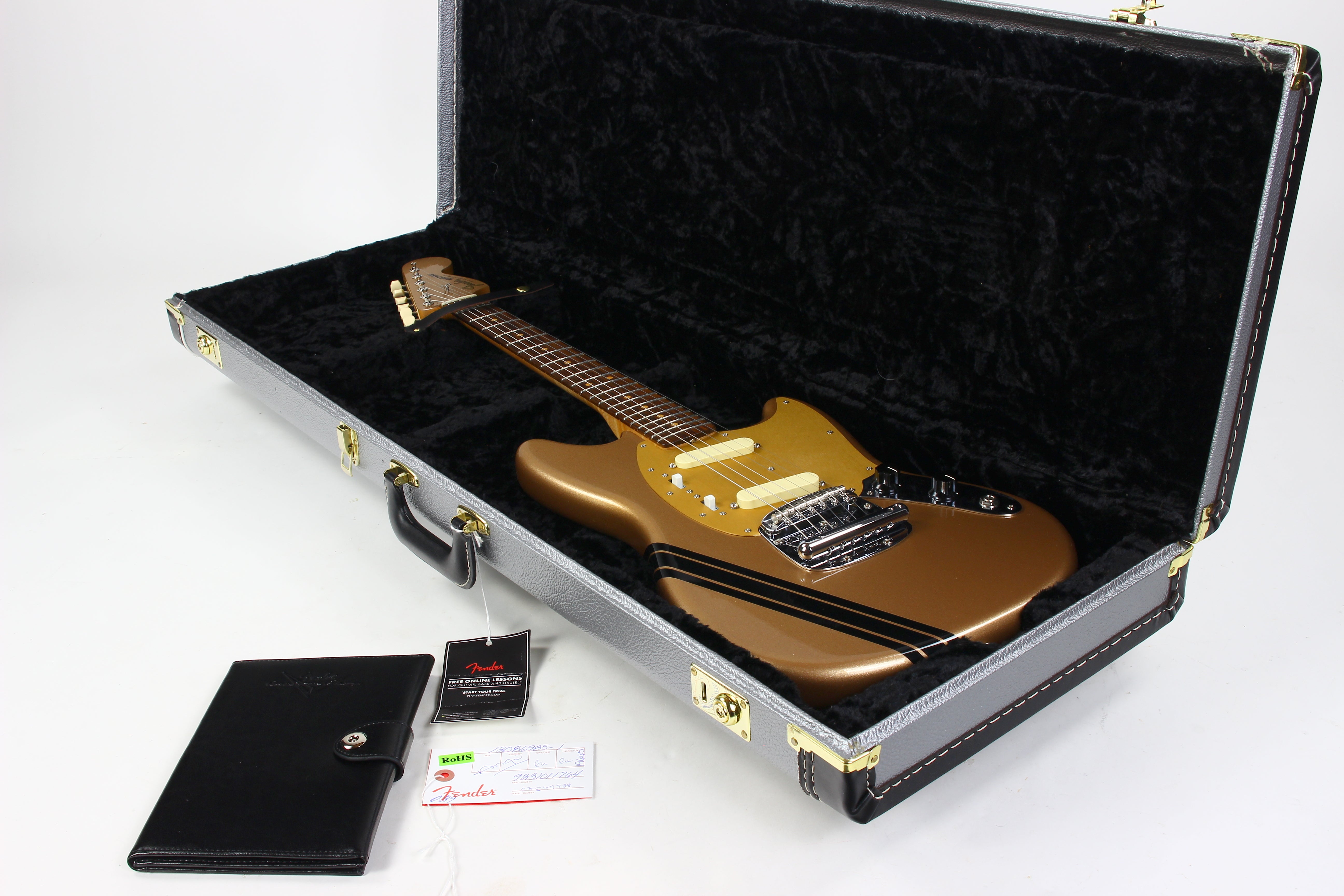 2021 Fender Custom Shop 1964 Mustang Competition Gold w Matching
