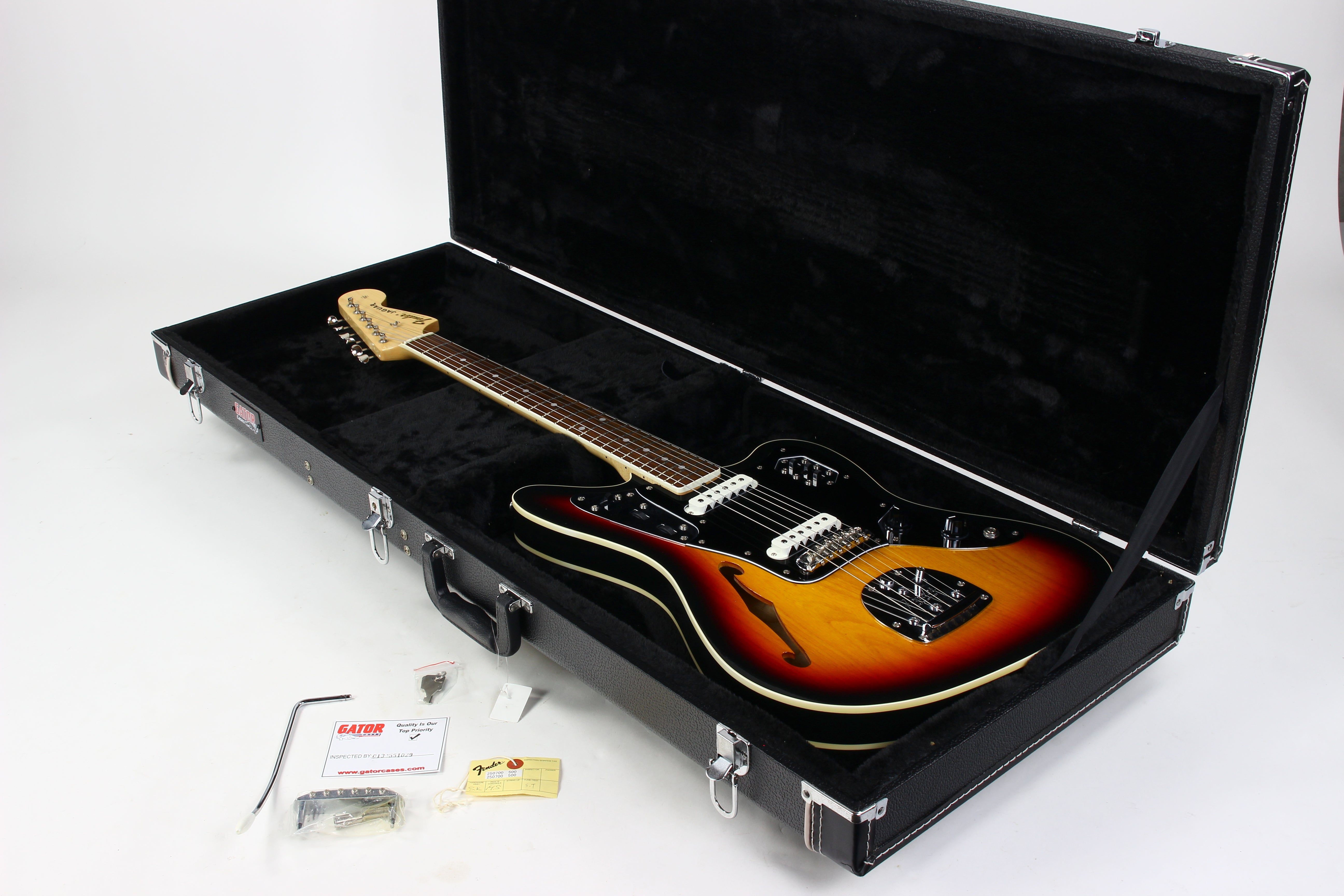 2012 Fender Japan Thinline Jaguar Double Bound MIJ Limited Edition