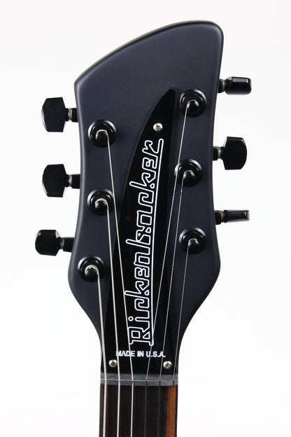 2016 Rickenbacker 360 SPC FB WB - Flat Black Limited Run Double Bound F-hole