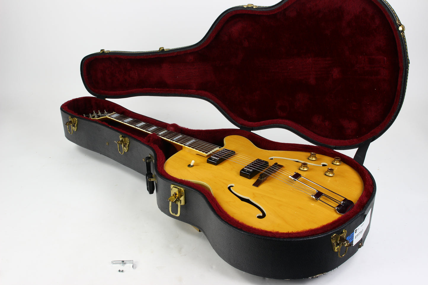 1966 Epiphone Broadway in Natural Vintage Archtop Guitar w 2 Mini Humbuckers Gibson-Made