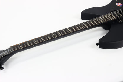 2016 Rickenbacker 360 SPC FB WB - Flat Black Limited Run Double Bound F-hole