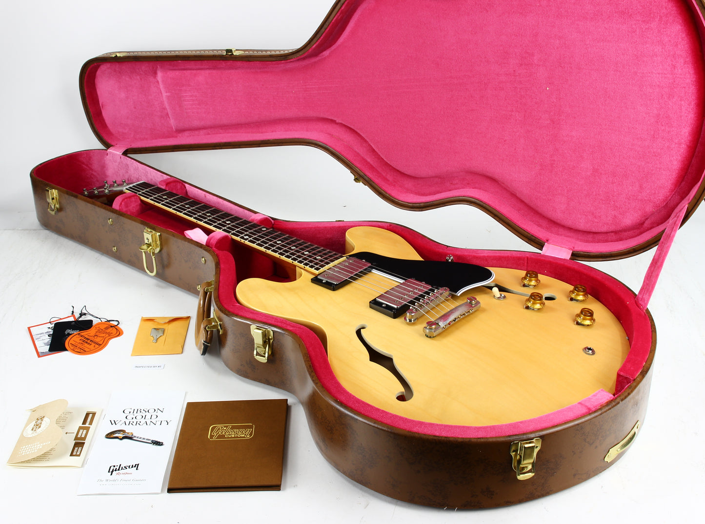 2021 Gibson Custom Shop '59 ES-335 TDN Natural, Dot Neck 1959 Reissue!