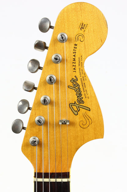 1966 Fender Jazzmaster Sunburst w Original Case CLEAN Vintage Guitar Dots and Bound!