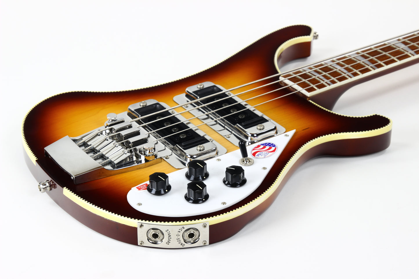 2020 Rickenbacker 4003 CB SPC Special Checkerboard Binding Montezuma Brown MB