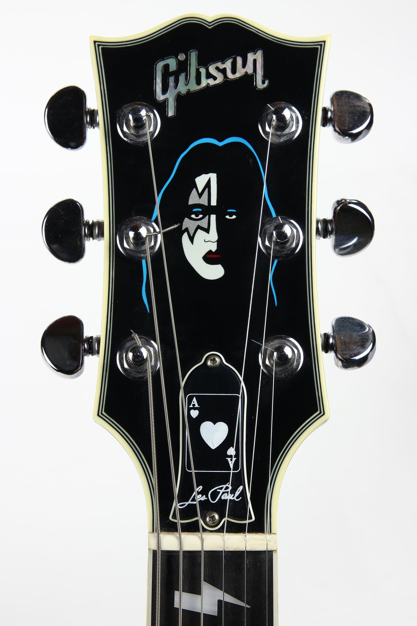 FIRST YEAR 1997 Gibson Ace Frehley Signature Les Paul Custom - SIGNED Kiss Backstage Pass, Show Tickets COLLECTORS!