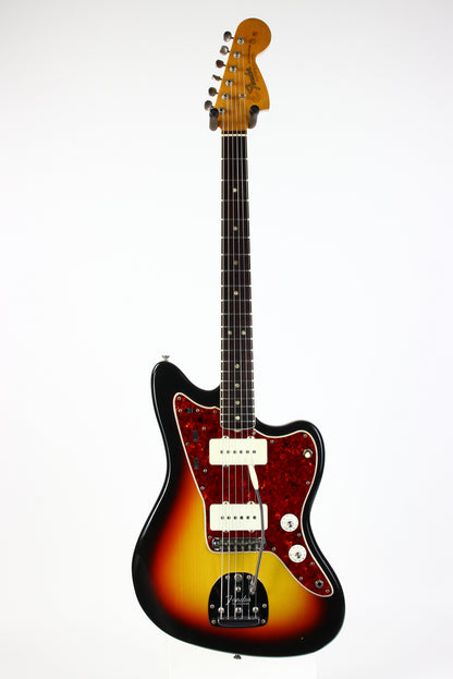 1966 Fender Jazzmaster Sunburst w Original Case CLEAN Vintage Guitar Dots and Bound!