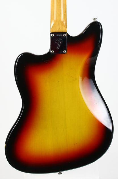 1966 Fender Jazzmaster Sunburst w Original Case CLEAN Vintage Guitar Dots and Bound!