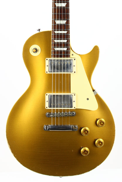 2018 Gibson Custom Shop '57 Les Paul Standard Goldtop HEAVY AGED! 1957 Historic Reissue r7, pre murphy lab