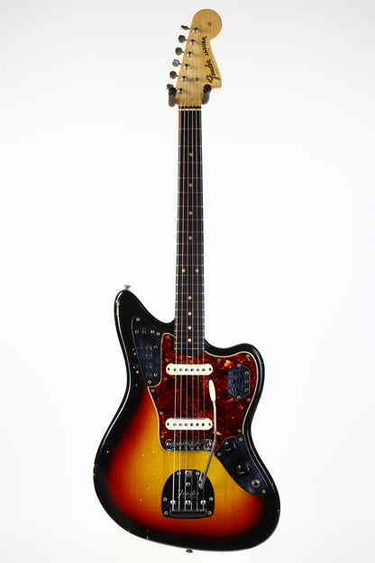 1963 Fender Jaguar Sunburst w Original Case | Pre-CBS Offset CLEAN Vintage Guitar