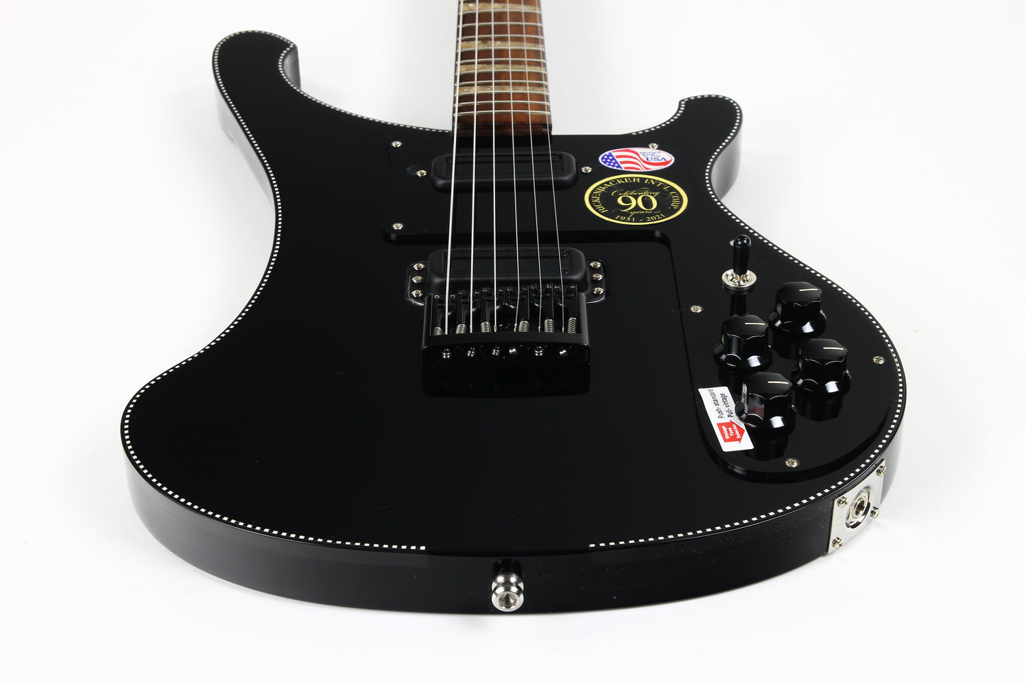 2021 Rickenbacker 480XC Jetglo 90th Anniversary 4001 style guitar